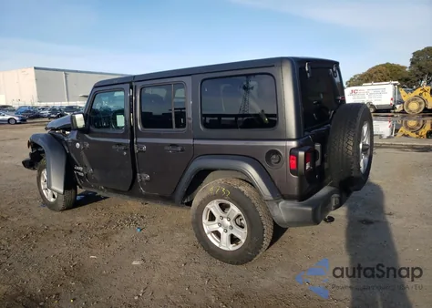 2020 Jeep Wrangler Unlimited Sport from USA, damaged, VIN 1C4HJXDG4LW260905